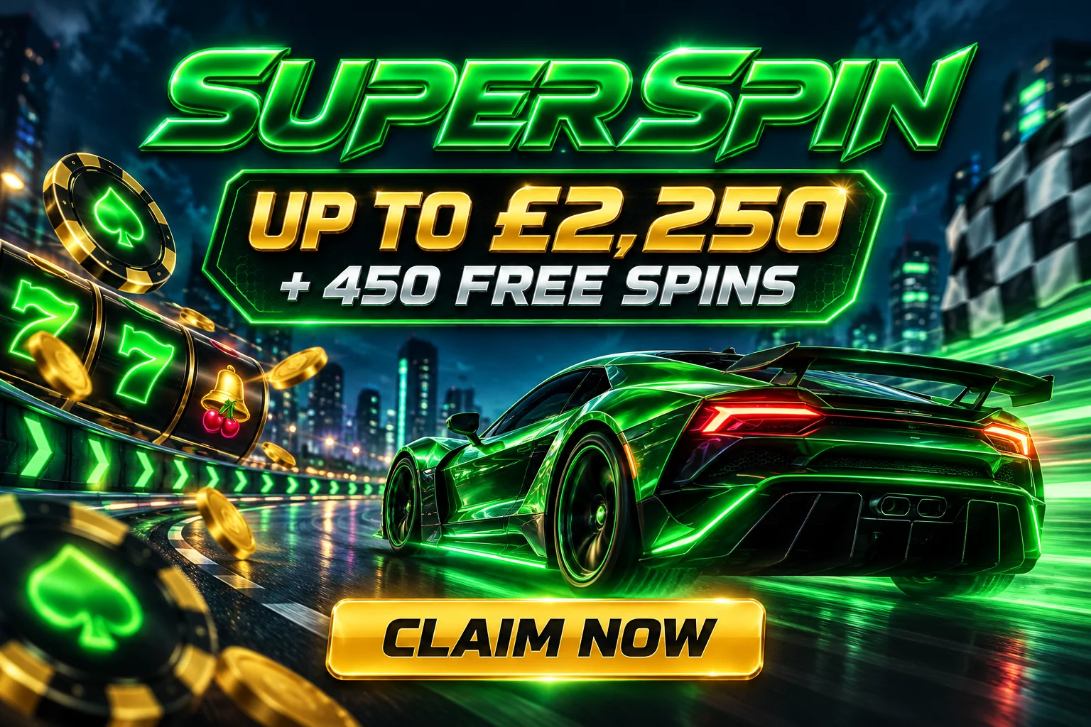 Super Spin casino promotion